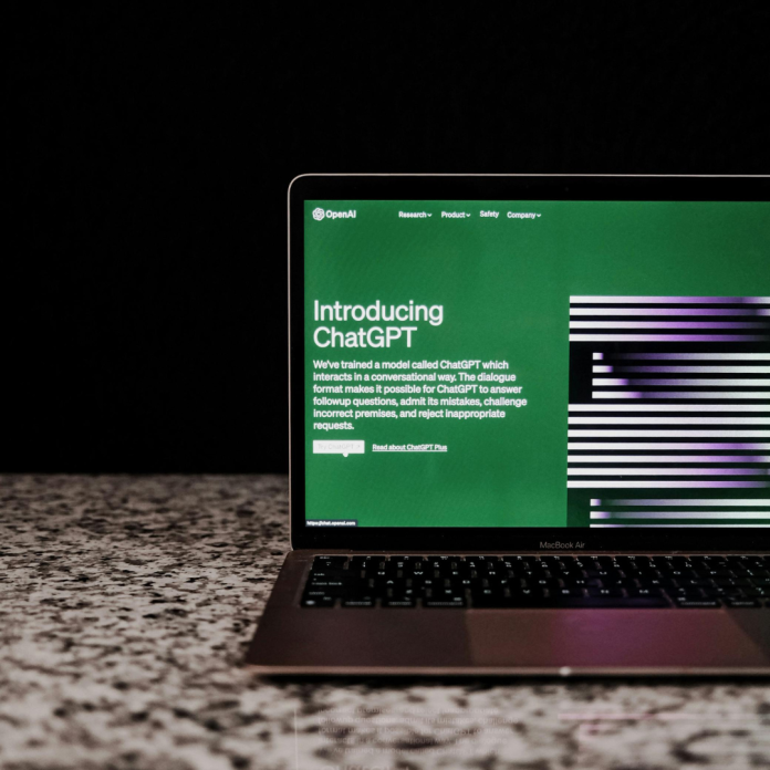 Mobile phone screen showing a ChatGPT response with Mexican dinner party recipe suggestions, followed by a clearly labeled sponsored product recommendation for hot sauce.